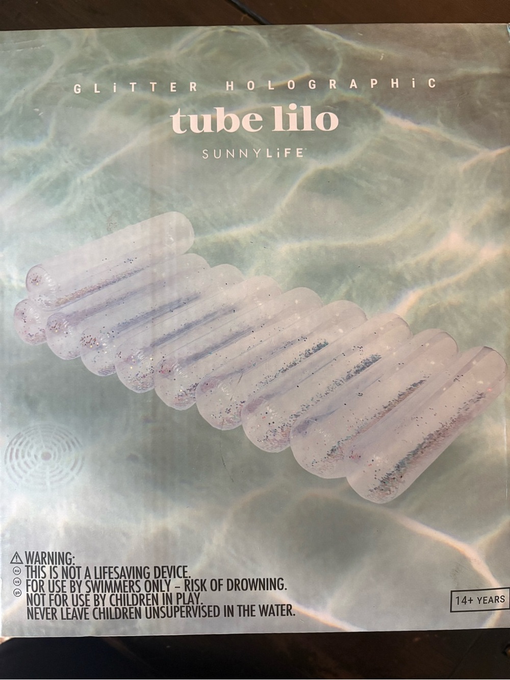 Sunnylife Glitter Holographic tube Lilo